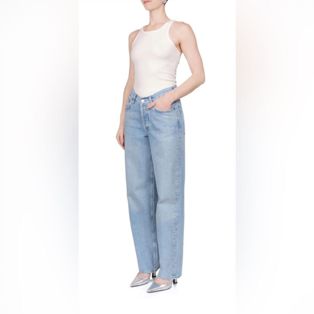 Agolde V waist baggy jeans